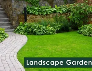 Landscaped green garden spaces at Shraddha Park City residential complex