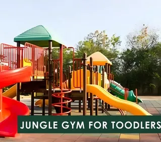 Safe and modern kids play area at Shraddha Park City residential project
